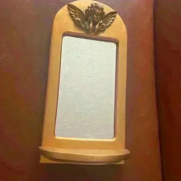 Antique gold mirror - Picture 6 of 12